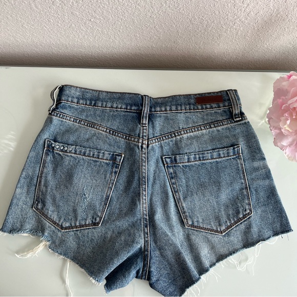 Blank NYC Vintage Distressed Jean Shorts - Picture 3 of 5